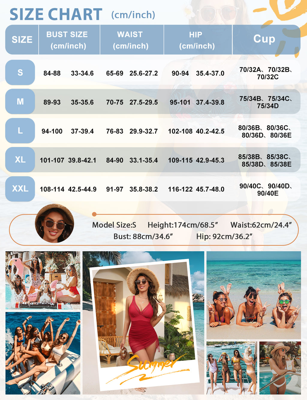 UMIPUBO Womens One Piece Swimsuit Tummy Control Bathing Suit V Neck Slimming Swimwear Sheer Mesh Swim Dress Sarong Wraps